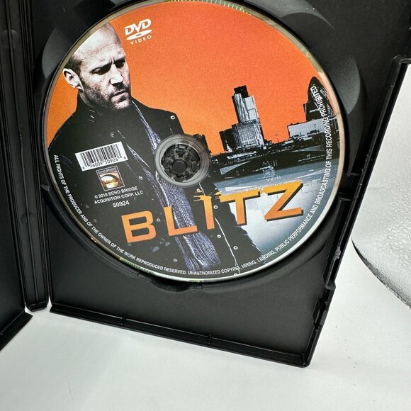 Blitz DVD R Jason Statham Echo Bridge Home Entertainment Action Crime Drama - Picture 3 of 3